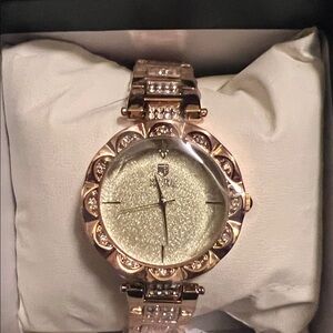 INVICTA Montres Prestige X Elegant Gold Watch with White Sparkle face
